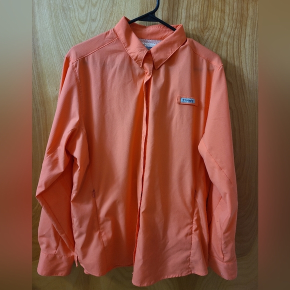 Columbia Other - Columbia Vibrant Orange Shirt